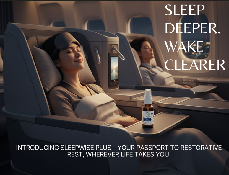 Sleepwise-Plus (75 Servings) - fast-acting liposomal liquid delivering 3 mg of melatonin.